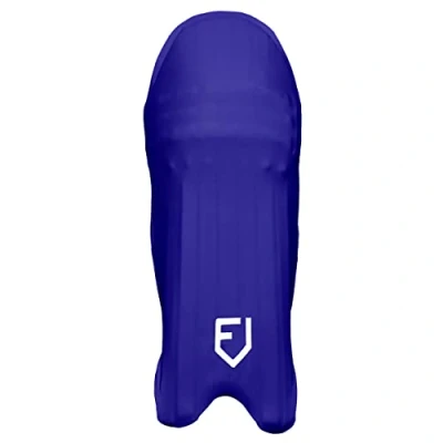 Image of FORTRESS Cricket Pad Covers 9 Colours Batting Pads Wicket Keeper (Batting Pads, Blue)