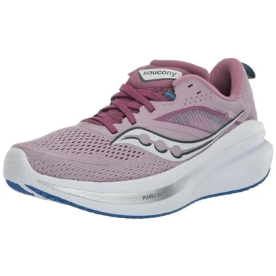 Image of Saucony Women&#039;s Omni 22 Sneaker, Orchid/Cobalt, 8