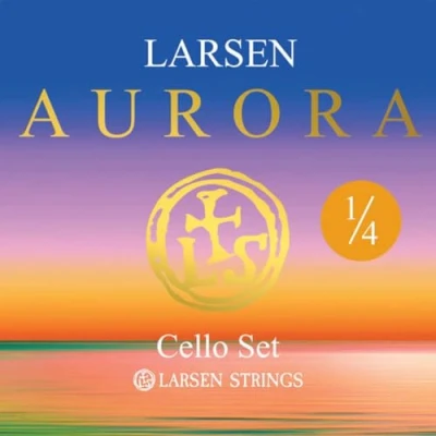 Image of LARSEN strings Cello Aurora Set 1/4 Medium