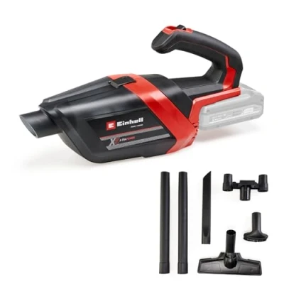 Image of Einhell TE HV 18/06 Li Solo 2347190, Cordless Handheld Vacuum Cleaner, red, neues Modell