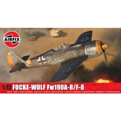 Image of Airfix A02066A Focke Wulf Fw190A 8/F 8 Classic Kit for ages + Years