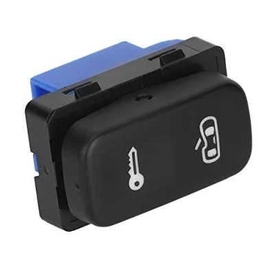 Image of Fydun Door Lock Switch Central Black Button 1Z0962125A Fit For Octavia Mk2 2004 2013