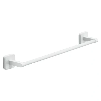 Image of Gedy Towel Bar 45 cm Tonga Matte White