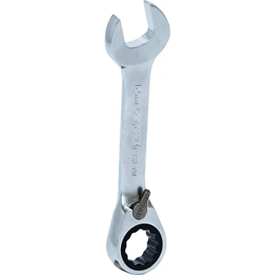 Image of KS Tools 503.4635 GEARplus combination ratcheting spanner, stubby, 12mm