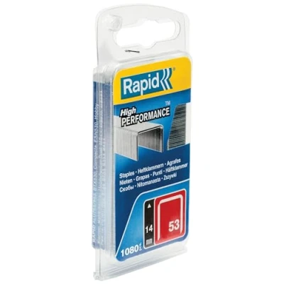 Image of Rapid High Performance Staples, No.53, Leg Length 10 mm, 40109504 1080 Pieces