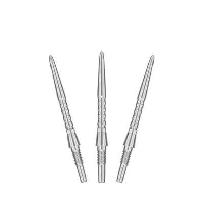 Image of TARGET Darts Swiss Point Storm Dart Points, Surge (3 Pack Set of Tips) 30MM Silver Change Professional Accessories
