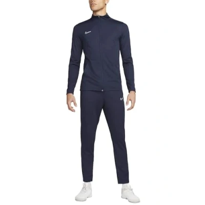 Image of Nike Performance Academy Track SUIT Branded Tracksuit, Men&#039;s, Size: Medium, Obsidian/white