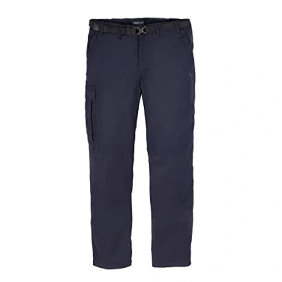 Image of Craghoppers Mens Expert Kiwi Slim Trousers, Dark Navy, Size 34&quot;