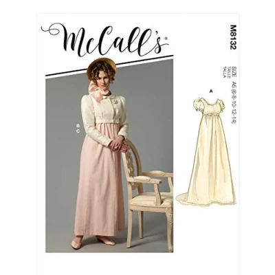 Image of McCalls M8132A5 Misses Costume, A5 (6 8 10 12 14)
