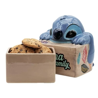 Image of DISNEY Cookie Jar Lilo &amp; Stitch Ohana