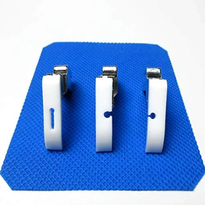 Image of High Shank Teflon Narrow Zipper Foot Set Center, Left &amp; Right Presser