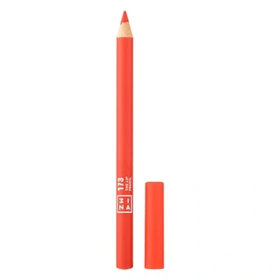Image of 3INA MAKEUP The Lip Pencil 173 Orange Liner with Jojoba Oil to Hydrate and Nourish your Lips Volume Effect Creamy Precise Vegan Cruelty Free