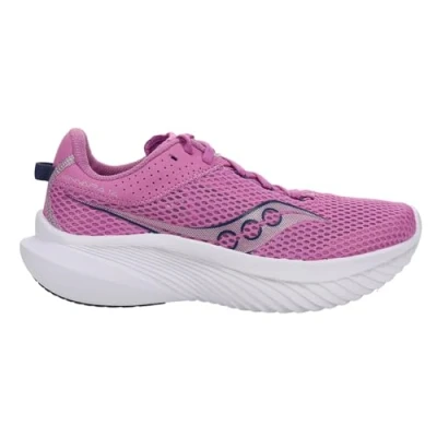 Image of SAUCONY Women&#039;s Kinvara 14 Running Shoes, Grape Indigo, 5.5 UK