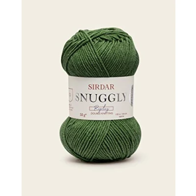 Image of Sirdar Snuggly Replay DK Double Knitting, Go Faster Green (124), 50g