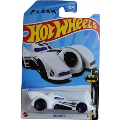 Image of Hot Wheels Batmobile, Batman 3/5 [White] 103/250