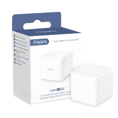 Image of AQARA Cube T1 Pro, REQUIRES ZIGBEE 3.0 HUB, 6 Sides to Control Different Scenes and Diverse Actions Smart Home Devices, Supports Homekit, Alexa IFTTT