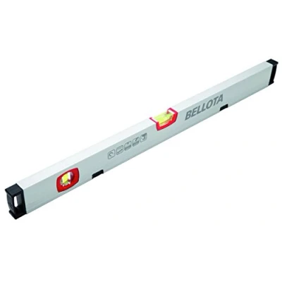 Image of Bellota 50101M 120 Tubular spirit level cm with vial sensitivity of 0.5 mm/m and strong magnets