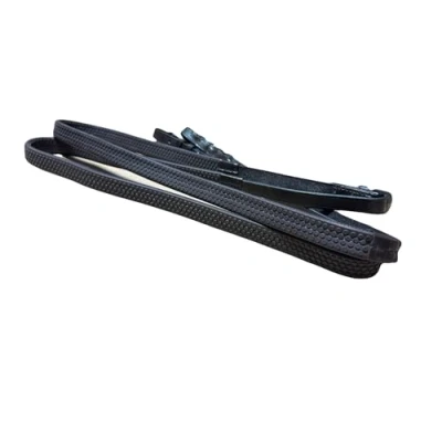 Image of Countrypride Leather Rubber Grip Reins for Bridle in Black Brown Size Full Shetland (BROWN, SHETLAND)