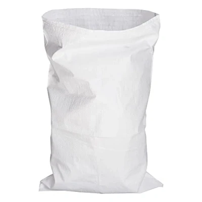 Image of SKIR&#039;CO (5 pcs) White PP Woven Sacks 50 x 80 cm, Polypropylene Bags, Rubble Builder Sack, Waste Disposal
