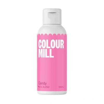 Image of Colour Mill Candy Pink Next Generation Oil Based Food Colouring for Baking, Decorating, Icing and Cooking Dye DIY Slime Crafts 100 ml