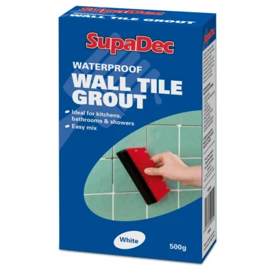 Image of SupaDec Waterproof Wall Tile Grout 500G