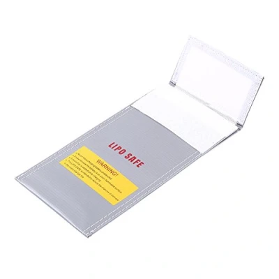 Image of RC Battery Bag, Lipo Fireproof Explosion Proof Safety Guard Bag Protection Charging Sack Pouch Protector 100 * 200mm