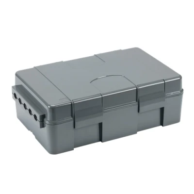 Image of KnightsBridge IP55 Weatherproof Garden box grey