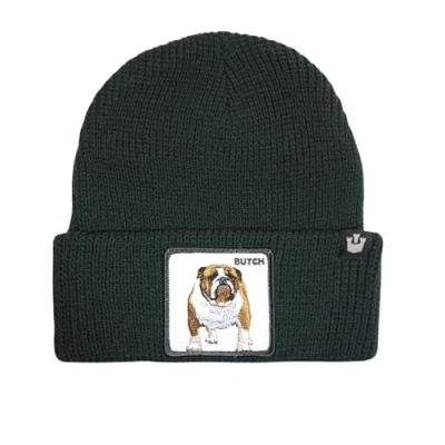 Image of Goorin Bros. Bros Animal Farm Trucker Hats Hat with Cuffed Beanie BUTCH Green