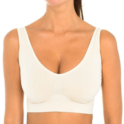 Image of Intimidea Womens Bodyeffect push up effect bra 110577 woman Beige Polyamide Size Medium/Large