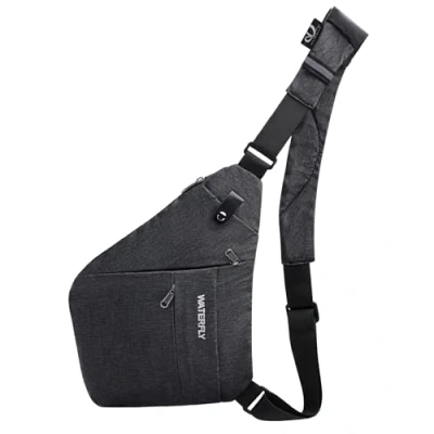 Image of Waterfly Sling Bag Shoulder Chest Lightweight Cross Body Bags for Men