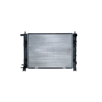 Image of 214100055R, 214105423R, 214106179R, 214107326R Engine radiator NRF 58444A Aluminium 513mm 414mm 23mm Mechanically jointed cooling fins RENAULT: Captur