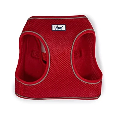 Image of Ancol Viva Step in Comfort Harness Red . Large To Fit 54 60 cm