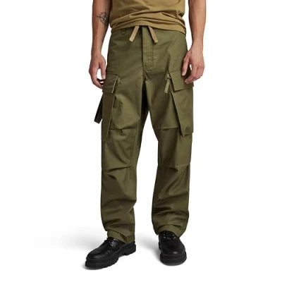 Image of G STAR RAW Men&#039;s R 3N Balloon Cargo Pants, Green (shadow olive D24305 A504 B230), S