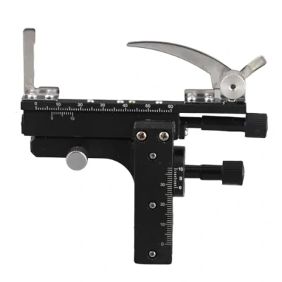 Image of Professional Attachable Mechanical X Y Moveable Stage Caliper with Scale for Microscope