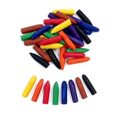 Image of Major Brushes Assorted Chubby Wax Crayons Pack of 40