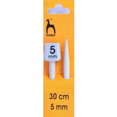 Image of Pony Knitting Needles 5 mm x 30 cm, Grey (Package may vary)