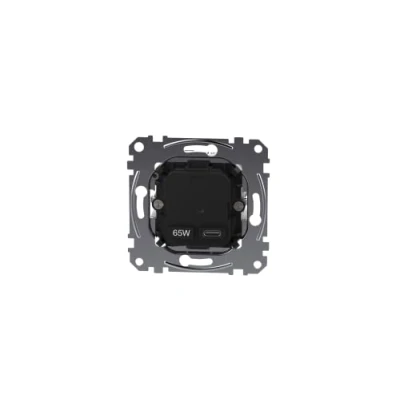 Image of USB Charging Station Insert Type 1 x C with Power Delivery Technology and 65 W