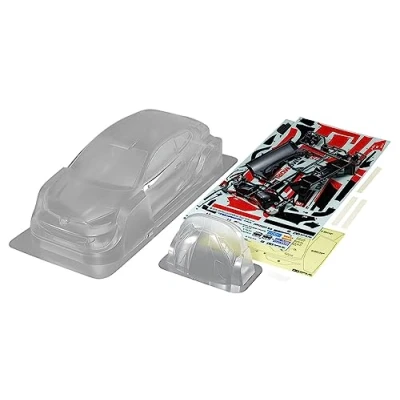 Image of TAMIYA 51707 Body Kit Toyota GR Yaris Hybrid WB257 Accessories for Remote Controlled Car, Replacement Body, RC Model Making, Multi Coloured