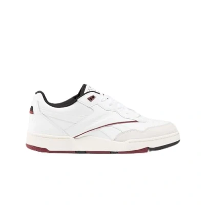 Image of Reebok Classic BB 4000 II Unisex Trainers, Size: 9, Footwear white/black/burgundy Leather