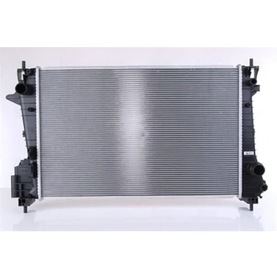 Image of 95022454, 95939915 Engine radiator NISSENS 606455 Aluminium 620mm 395mm 27mm Brazed cooling fins