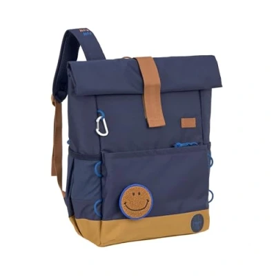 Image of LÄSSIG Children&#039;s Hiking Backpack with Chest Strap Padded Shoulder Straps Water Repellent 14 litres/Big Outdoor Navy, darkblue, Modern