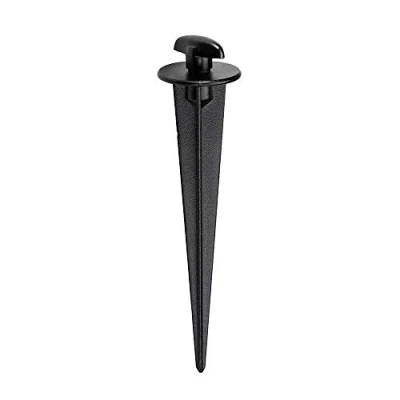 Image of Saxby 78970 Surge Matt Black Floodlight Spike Accessory