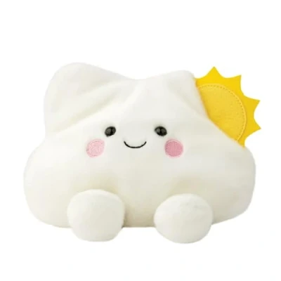 Image of Aurora, 61543, Palm Pals Summer Cloud 8In Medium, Soft Toy, White