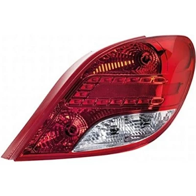 Image of 6351HQ, 9686566080 Rear light HELLA 2VA 354 673 021 Right LED, P21W, PY21W, R10W 12V without bulbs with bulb holder PEUGEOT: 207 Hatchback