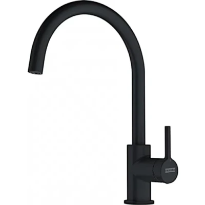 Image of Franke 115.0626.019 Lina XL Black matt Tap for Kitchen Sinks with Fixed spout 115.0626, Small