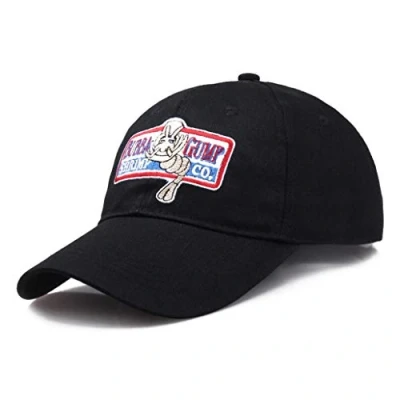 Image of Unisex Adjustable Bubba Gump Baseball Cap Shrimp Co. Embroidered Bend Brimmed Snapback Hat for Women Men
