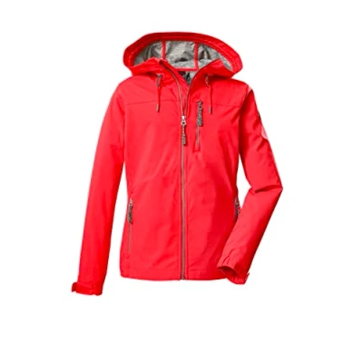 Image of G.I.G.A. DX GS 97 WMN SFTSHLL JCKT 38392 000 Women&#039;s Softshell Outdoor Jacket with Hood 42 Modern Red