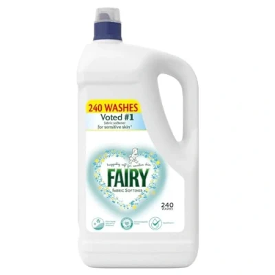 Image of Fairy Super Concentrate Fabric Softener Laundry Liquid Conditioner Sensitive, 4.8L (240 Wash), Shop Nova®