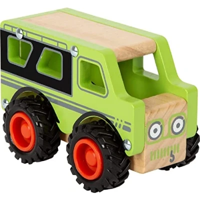 Image of Small Foot Geländewagen, Spielfahrzeug für Kinder, mit gummierten Rädern, ab 18 Monaten, 12288 Toys, Multicolored, S