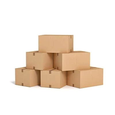 Image of Ambassador Packing Carton Double Wall Strong Flat packed, 457x305x305mm, Pack of 15 (307688), Brown